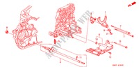 FORQUILHA(2.3L) para Honda SHUTTLE 2.3ILS 5 portas automática de 4 velocidades 1999