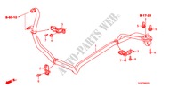AR CONDICIONADO(MANGUEIRA TRAS./TUBO TRAS.) para Honda PILOT EX 5 portas automática de 5 velocidades 2011
