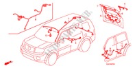 CABLAGEM(4) para Honda PILOT EX 5 portas automática de 5 velocidades 2011