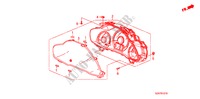 COMPONENTES INDICADORES(NS) para Honda PILOT EX 5 portas automática de 5 velocidades 2010
