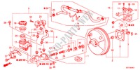 BOMBA PRINCIPAL TRAVOES/SERVO FREIO(LH) para Honda CR-Z THIS IS 3 portas 6 velocidades manuais 2011