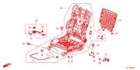 COMP. BANCO FR.(D.)(ALTURA ANUAL) para Honda CR-Z THIS IS 3 portas 6 velocidades manuais 2011