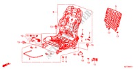 COMP. BANCO FR.(E.)(ALTURA ANUAL) para Honda CR-Z TOP 3 portas 6 velocidades manuais 2011
