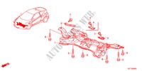 ESTRUTURA SECUNDARIA DIANTEIRA para Honda CR-Z TOP 3 portas 6 velocidades manuais 2011