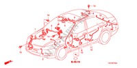 CABLAGEM(3) para Honda ACCORD 2.4 EX 4 portas automática de 5 velocidades 2010
