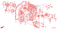 CORPO CAIXA VELOCIDADES(L4) para Honda ACCORD 2.4 LX 4 portas automática de 5 velocidades 2011