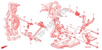 FORQUILHA(V6) para Honda ACCORD 3.5 EX 4 portas automática de 5 velocidades 2011