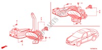 LUZ NEVOEIRO para Honda ACCORD 3.5 LX 4 portas automática de 5 velocidades 2010