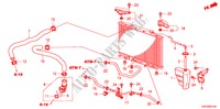 TUBO FLEXIVEL RADIADOR/DEPOSITO RESERVA(L4) para Honda ACCORD 2.4 LX 4 portas 5 velocidades manuais 2009