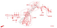 TUBO RESPIRACAO(L4) para Honda ACCORD 2.4 LX 4 portas 5 velocidades manuais 2011