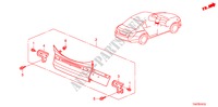 UNIDADE DE AUDIO(NAVEGACAO) para Honda ACCORD 2.4 EX 4 portas automática de 5 velocidades 2011