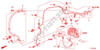 AR CONDICIONADO(MANGUEIRAS/TUBOS)(L4) para Honda ACCORD 24EXI 4 portas automática de 5 velocidades 2012