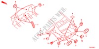 OLHAL(TRASEIRA) para Honda ACCORD 35EXI 4 portas automática de 5 velocidades 2012