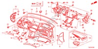 PAINEL INSTRUMENTOS para Honda ACCORD 35EXI  SASO MIRROR 4 portas automática de 5 velocidades 2012