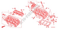 CABECA FRENTE MOTOR(V6) para Honda ACCORD V6 EXG 2 portas automática de 5 velocidades 2011