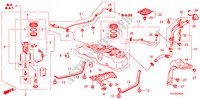 DEPOSITO COMBUSTIVEL para Honda ACCORD V6 EXG 2 portas automática de 5 velocidades 2010