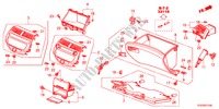 GUARNICAO PAINEL INSTRU.(LADO PASSAGEIRO) para Honda ACCORD V6 EX 2 portas automática de 5 velocidades 2011