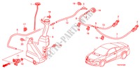 LAVA PARA BRISAS para Honda ACCORD V6 EXG 2 portas automática de 5 velocidades 2011