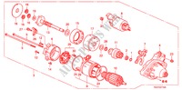 MOTOR ARRANQUE(DENSO)(L4) para Honda ACCORD 2.4 EX 2 portas automática de 5 velocidades 2010