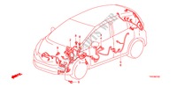 CABLAGEM(LH) (2) para Honda JAZZ 1.4 LS 5 portas 5 velocidades manuais 2009