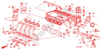 COLECTOR ADMISSAO para Honda JAZZ 1.4 LS 5 portas 5 velocidades manuais 2009