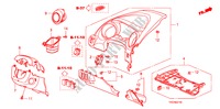 GUARNICAO PAINEL INSTRU.(LADO CONDUTOR) (LH) para Honda JAZZ 1.4 LS 5 portas 5 velocidades manuais 2009
