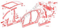 PAINEIS EXTERIOR/PAINEL TRASEIRO para Honda JAZZ 1.4 LS 5 portas 5 velocidades manuais 2009