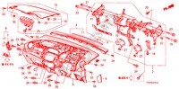 PAINEL INSTRUMENTOS(D.) para Honda JAZZ 1.5 EX 5 portas 5 velocidades manuais 2009