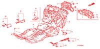 TAPETE PISO para Honda JAZZ 1.4 LS 5 portas 5 velocidades manuais 2009
