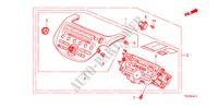 UNIDADE DE AUDIO(D.) para Honda JAZZ 1.4 EXCL TEMP TIRE 5 portas transmissão inteligente 2009