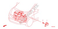 ESTEIO DO ARNES DO MOTOR para Honda JAZZ 1.5 EXT 5 portas 5 velocidades manuais 2010