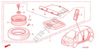 KIT DE RODA, TEMPER para Honda JAZZ 1.4 EX 5 portas transmissão inteligente 2010