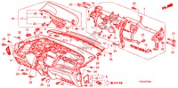 PAINEL INSTRUMENTOS(LH) para Honda JAZZ 1.5 EXT 5 portas 5 velocidades manuais 2010