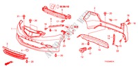 PARA CHOQUES(2) para Honda JAZZ 1.5 LSPO TEMP TIRE 5 portas 5 velocidades manuais 2010