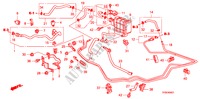 TUBO METALICO COMBUSTIVEL(D.) para Honda JAZZ 1.4 ES 5 portas transmissão inteligente 2010