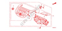 UNIDADE DE AUDIO(D.) para Honda JAZZ 1.4 EX 5 portas transmissão inteligente 2010