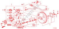 BOMBA PRINCIPAL TRAVOES/SERVO FREIO(LH)(1) para Honda JAZZ 1.4LSS 5 portas transmissão inteligente 2011