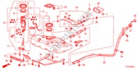 DEPOSITO COMBUSTIVEL para Honda JAZZ 1.5EX 5 portas 5 velocidades manuais 2011