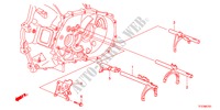 FORQUILHA/SUPORTE MUDANCAS(I SHIFT) para Honda JAZZ 1.4EXT 5 portas transmissão inteligente 2011