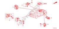 INTERRUPTOR(LH) para Honda JAZZ 1.4ESH 5 portas transmissão inteligente 2011