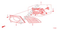 LUZ NEVOEIRO(2) para Honda JAZZ 1.4LSS 5 portas transmissão inteligente 2011
