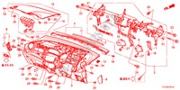 PAINEL INSTRUMENTOS(D.) para Honda JAZZ 1.4EX 5 portas transmissão inteligente 2011