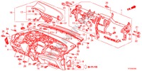 PAINEL INSTRUMENTOS(LH) para Honda JAZZ 1.2LSE 5 portas 5 velocidades manuais 2011