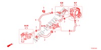 TUBO FLEXIVEL LAVA para Honda JAZZ 1.3LX 5 portas 5 velocidades manuais 2011