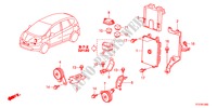 UNIDADE CONTROLO(COMPARTIMENTO MOTOR)(LH) para Honda JAZZ 1.4LSS 5 portas transmissão inteligente 2011