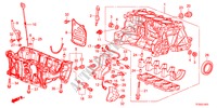 BLOCO CILINDROS/CARTER OLEO(1.5L) para Honda JAZZ 1.5EXS 5 portas automática de 5 velocidades 2012