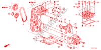 BOMBA OLEO(CVT) para Honda JAZZ 1.4LSH   TEMP TIRE 5 portas totalmente automática CVT 2012