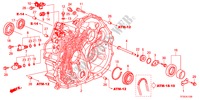 CAIXA CONVERSOR BINARIO(CVT) para Honda JAZZ 1.4LSH   TEMP TIRE 5 portas totalmente automática CVT 2012