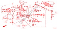 CAIXA DIRECCAO ASSISTIDA(EPS)(D.) para Honda JAZZ 1.5EX 5 portas automática de 5 velocidades 2012