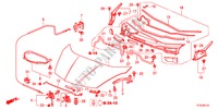 CAPOT MOTOR(D.) para Honda JAZZ 1.4ES 5 portas 5 velocidades manuais 2012